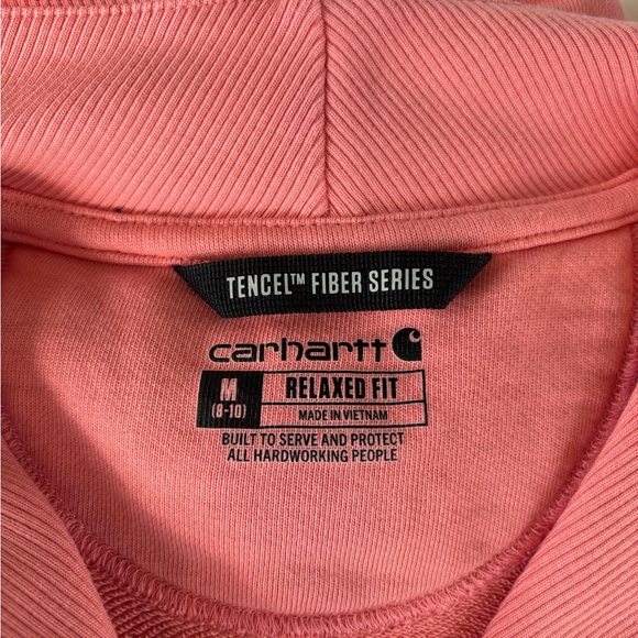 Carhartt Quarter Zip Sweatshirt M - Picture 6 of 7